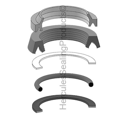 Miller - After Market Parts Hydraulic Cylinder Repair Kit- RK-I-U-1-3.000 HV2-KR400-300